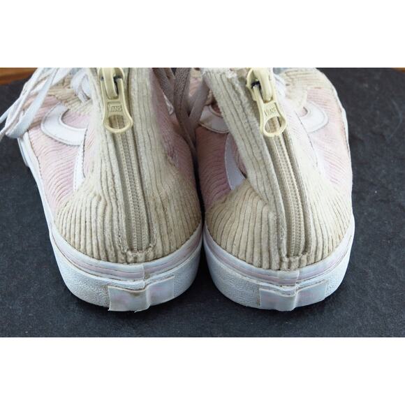 VANS Youth Boys Shoes Sz 4‎ M Pink Synthetic Skateboarding - Picture 5 of 7